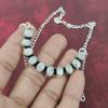 Moonstone 925 Solid Sterling Silver Necklace, Handmade Gemstone Jewelry Necklace, For Memorial Day