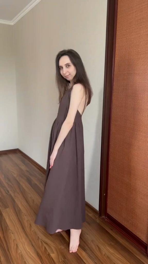 Abo Da Donna Elegante Con Scollo A V In Tinta Una Abo Da Spiaggia Senza Maniche Da Donna Sexy Senza Schienale Abo Estivo Femminile Vintage Vestido 3XL - Foto 9