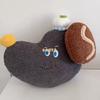 Adorable Animal Shape Pillow With Plush Cover And Pp Cotton Filling For Couch Decor And Travel