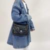 Large Capacity Shoulder Bag Soft Leather Multi-Layer Crossbody Bag for Middle-Aged and Elderly Women's Bag