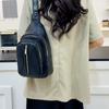Women's Chest Bag Soft Leather Crossbody Bag Travel Shoulder Bag