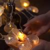 1 Stück LED Muschellichterkette Seestern Lichterketten Atmosphärenlicht Geeignet für Festival Zimmer Hochzeitsfeier Dekoration Lampen Batteriebetrieben