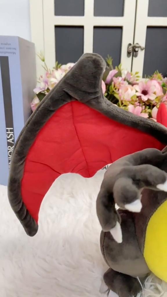 Elf Plush MegaXY Charizard Heterochromatic Black Million Charizard Evolution Plush Doll