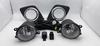 1 set Fog Lights Headlight For Toyota RAV4 2009 2010 2011 2012 Fog Lamp Cover Grill Bezel Front Bumper Fog Light