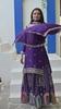 Presenting  New Designer Embroidered Chinon Suit With  Sequence Embroidered Work