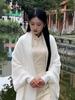 Girl's Cape Shawl Outerwear - New Spring Autumn Retro Style with Cheongsam White Cloak