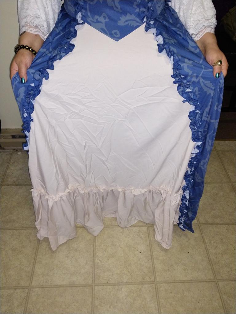Buy Europe Medieval Maxi Dress Ball Gown Princess Lantern Sleeve ...