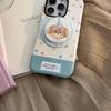 Cartoon Puppy Magnetic Holder Phone Case for Apple Phones