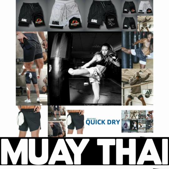 Muay Thai Kick Boxing MMA Shorts Men Women Unisex Dinosaur Tyrannosaurus Trex Jurassic Casual Sportswear Training Sport Gym Fitness Workout