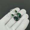 Green Labradorite And Green Tourmaline Gemstone Earring, 925 Sterling Silver Earring Beautiful Earring Birthday Earring Gifts For Christmas