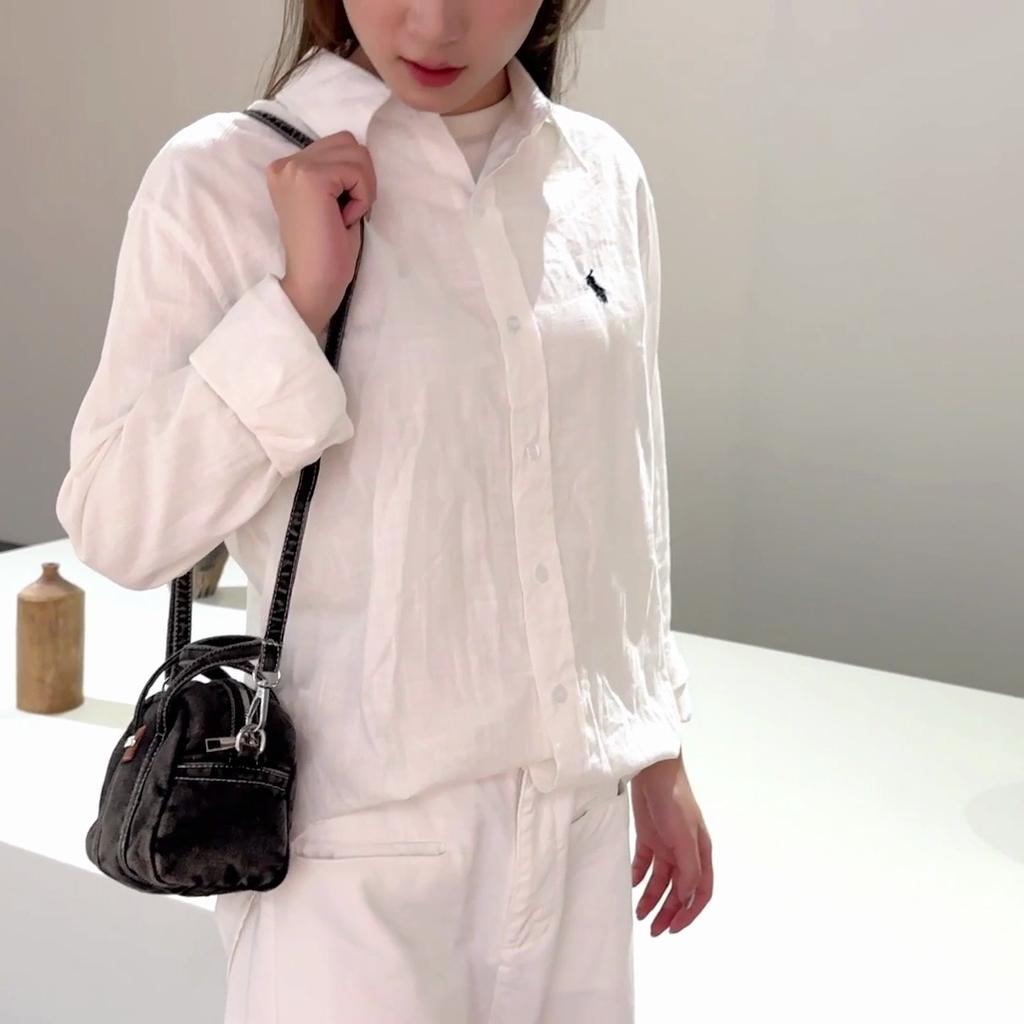 Handbag Women's Denim Vintage Shoulder Small Square Bag