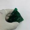 Rough Huge Size Earth-Mined 115.3 Ct Natural Green Emerald CERTIFIED Gemstone AZ-27