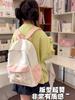 Contrast Dot Printed Student Schoolbag Large Capacity Backpack