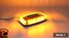 48LED Roof Top Strobe Lights Car Emergency Safety Warning Flashing Light Police Beacon for 12-24V Trucks Construction Vehicles