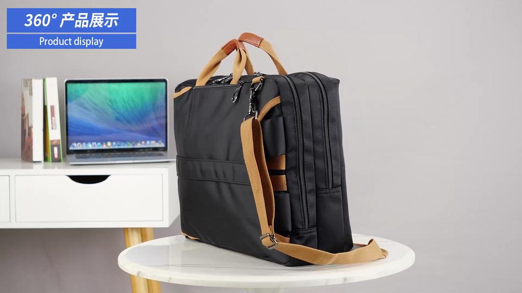 21L Wasserdicht Multifunktionale Männer Rucksack & Schulter Tasche & Handtasche 17,3 Zoll Notebook Rucksack Laptop Tasche 17 Nylon Schwarz Grau