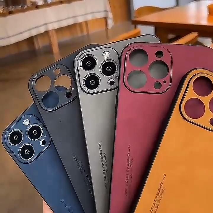 Phone Case for ZTE Nubia RedMagic 10 Pro+ Shockproof Bumper Anti-drop Leather Pattern Protective Case