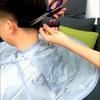 1/2/3pcs Hair Cutting Cloak Umbrella Design Cover, Suitable For Salon Barber Cutting Cloak Wrap, Foldable Waterproof And Portable