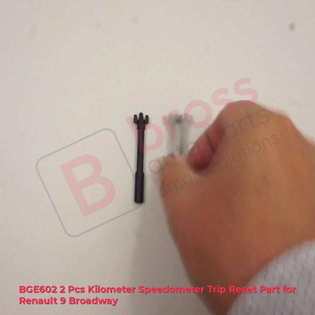 BGE602 2 Stuks Kilometer Snelheidsmeter Trip Reset Onderdeel voor Renault 9 Broadway