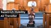 Sweetrich Air Traveller 20Ah Electric Mobility Scooter for seniors,180W Motor,maximum Range of 15-25 Kilometers,maximum Load Capacity of 120kg.