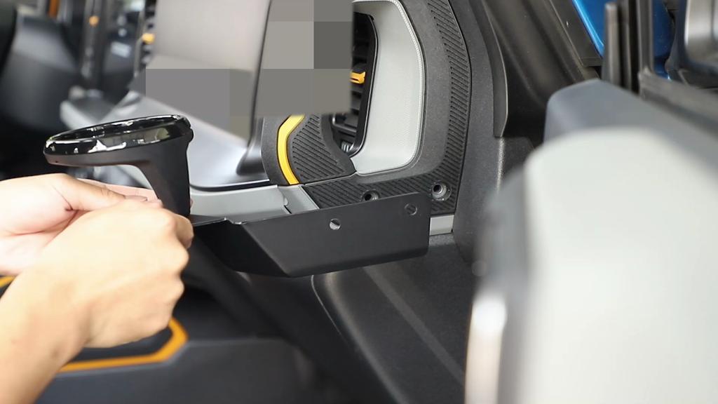 Car A-pillar Handle Cup Holder Bracket Rack Support For Ford Bronco 2021 Up Interior Accessories