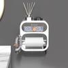 Toilet Tissue Holder, Toilet Tissue Holder, Non Perforated Tissue Holder, Wall Mounted Roll Paper Box Paper Towel Holder