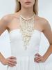 Trendy Shell Tassel Necklace Earrings Set For Women Bohemia Handmade Rope Chain Jewelry Set Summer Holiday Beach Accessory