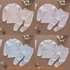 Baby Cotton Baby Clothes Set With Open Front Design For Newborns And Infants