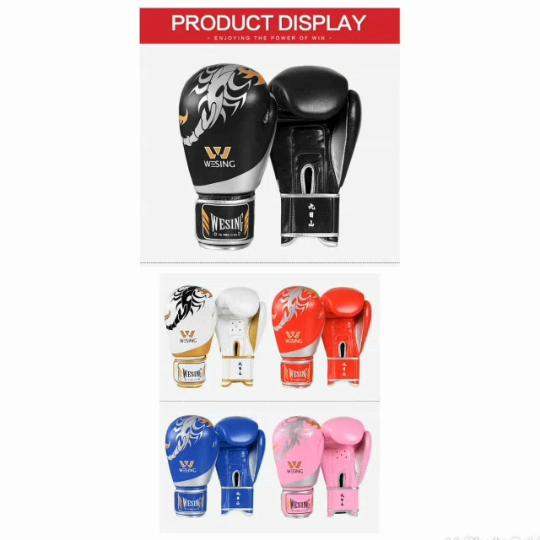 Wesing Gloves Boxing Gloves Manoplas Boxeo Training Punch Mitts Luva Boxe Guantes Boxeo Sanda Muay Thai Gloves