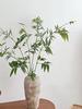 Decorative Faux Foliage for Living Room Bamboo Tree Branches, Long Stems Greenery, Artificial Plants, Leaves Branches Vase Stems, Zen Style Vase, DIY