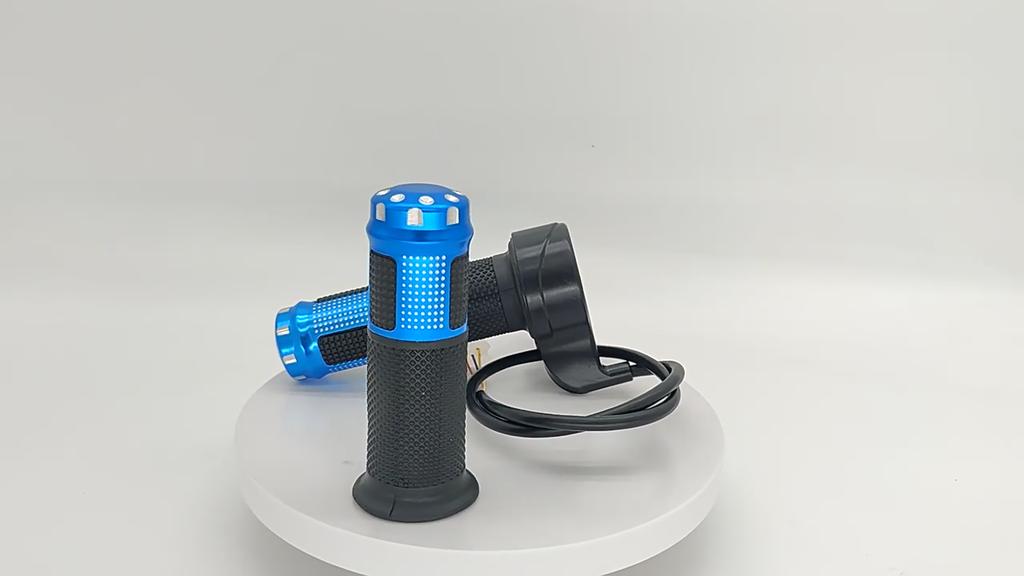 Rower Elektryczny Rolowana Manetka Skręcana Kontrola Prędkości Manetka Gazu Rączka Akceleratora do Rowerów Elektrycznych Skuterów