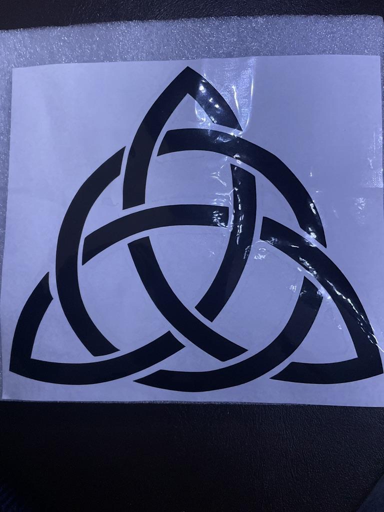 Celtic Triskelion Rune Triple Swirl Decal Sticker » A1 Decals