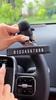Cute Sliding Bear Parking Number Plate - Temporary Dashboard Phone Card with Magnetic Base - Car Interior Decoration