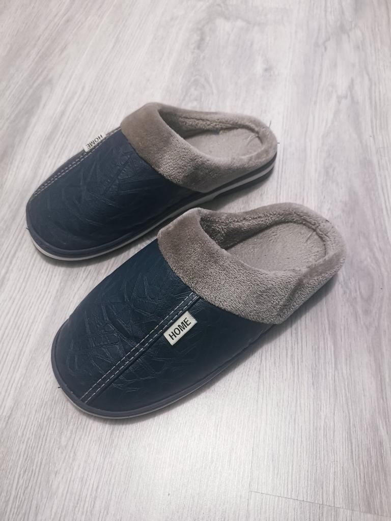 shoe slippers for men on Women S Slippers Leather Winter Windproof Warm Plush Memory Foam Home Slippers For Men House Shoes Buy At A Low Prices On Joom E Commerce Platform