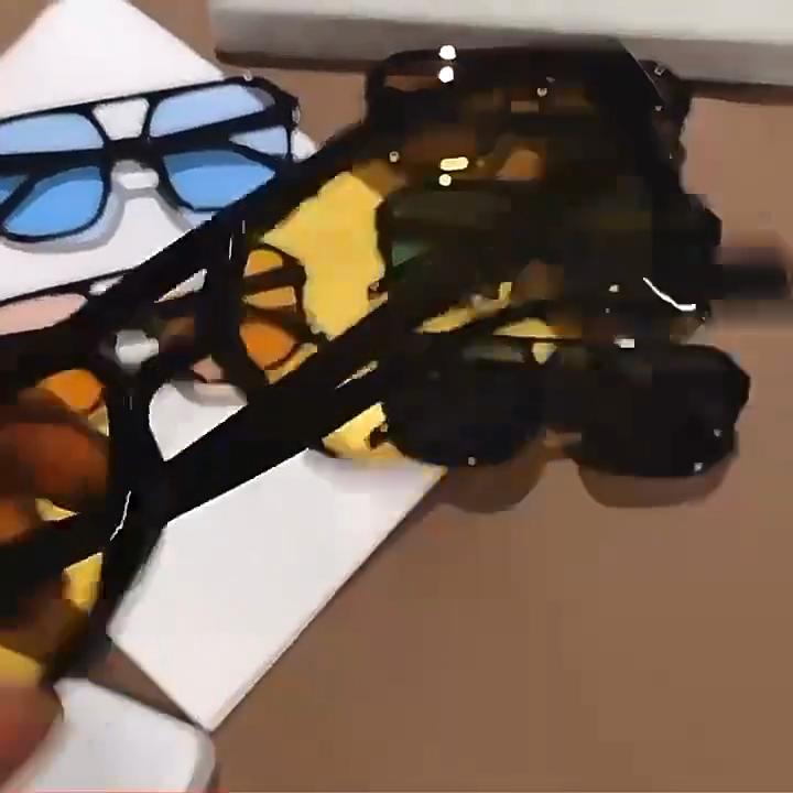 Women's Sunglasses, Men's and Women's Square Double-beam Sunglasses, Retro Large-frame Pilot Sunglasses.