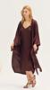Luxury Satin & Chiffon Sleepwear Set Elegant  Comfortable Sexy Sleeveless Dress + Robe 2-Piece Pajama Loungewear Set