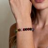 8mm Natural Stone Beaded Bracelet for Women, Attract Wealth Good Luck Jewelry, Colorful Fashion Party Gift Bracelet