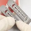 1 Piece or 2 Pieces or 3 Pieces Dental Wax Carving Tool Set Stainless Steel Wax Block Carving Positioning Ruler Locating Guide RulerDental Lab Tool