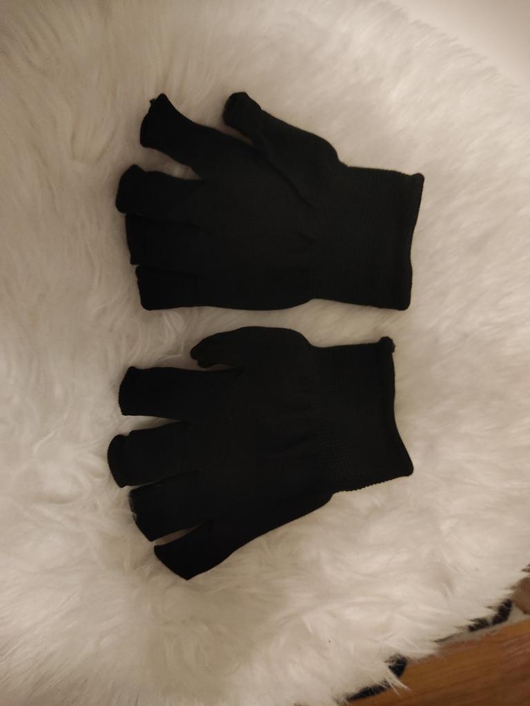 Zocone Guanti Senza Dita Invernali a Maglia Elasticizzati per Uomo e Donna