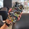 Graffiti Phone Pouch Phone Case For ZTE Blade V40 Vita/A72 Soft case Full wrap Back Cover Cute Animals Anti-knock TPU