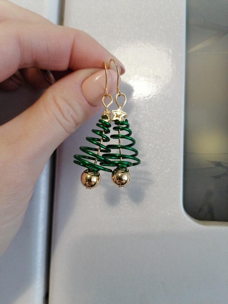 Orecchini a bottone con albero di Natale con zirconi scintillanti per le donne Orecchini pendenti con albero di strass verde lucido Gioielli per feste di Capodanno di Natale  36