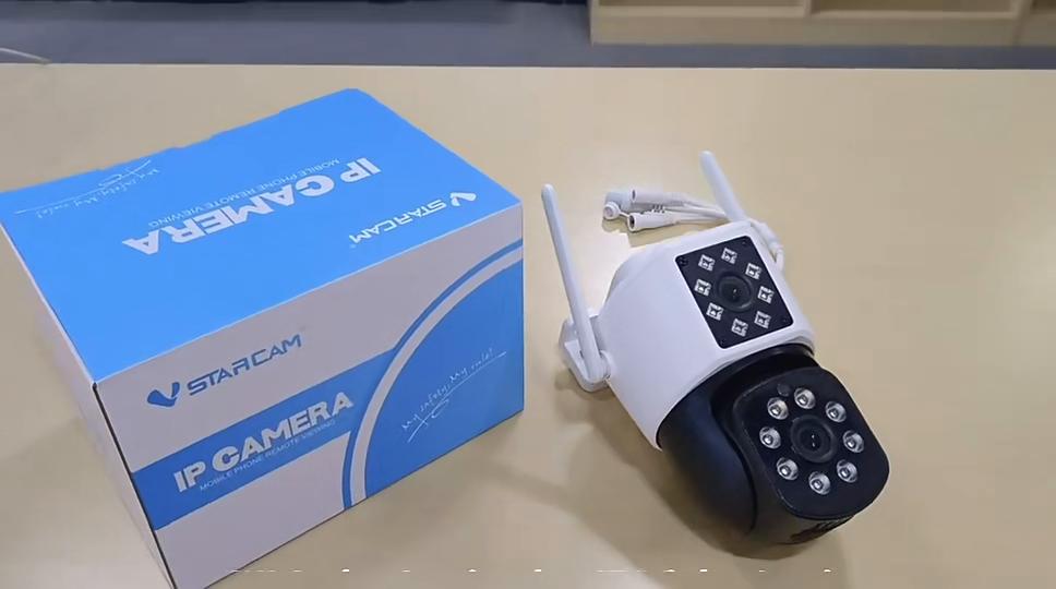 Vstarcam EU 4MP PTZ Wifi Camera with Dual Screen Outdoor Security Camera 1080P Security Protection CCTV Video Surveillance IP Camera