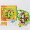 Wooden Birdhouse Puzzle Toy For Kids Educational Brain Teaser And Color Recognition