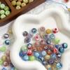 12x10mm Glass Cut Flat Round Beads Interval Scattered Beads For DIY Bracelets Necklaces Jewelry Making