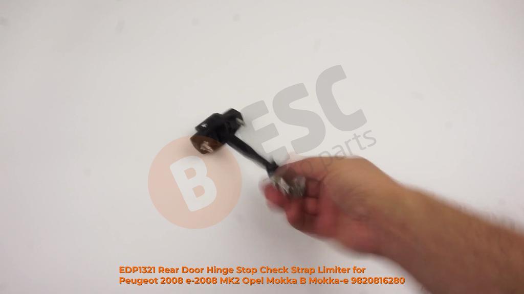 EDP1321 Rear Left or Right Door Hinge Stop Check Strap Limiter for Peugeot 2008 E-2008 MK2 Opel Mokka B Mokka-e 9820816280
