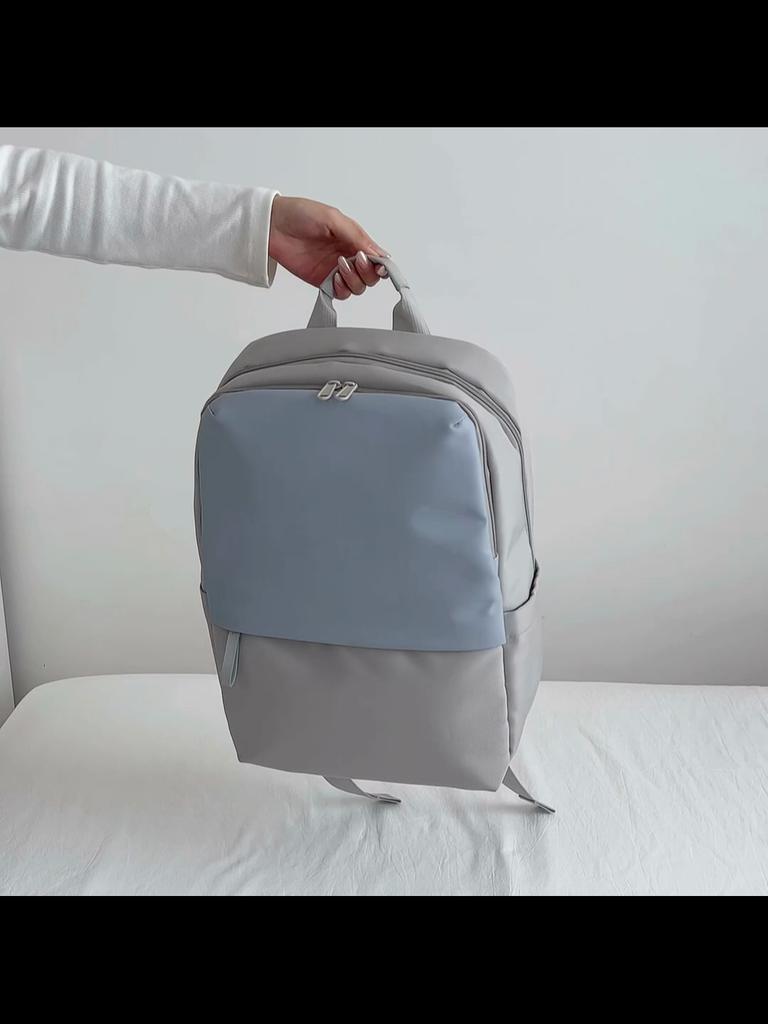 Laptop Backpack Men Business Commuter Lightweight 15/16 Inch Notebook Travel Bag Women Cloud Gray