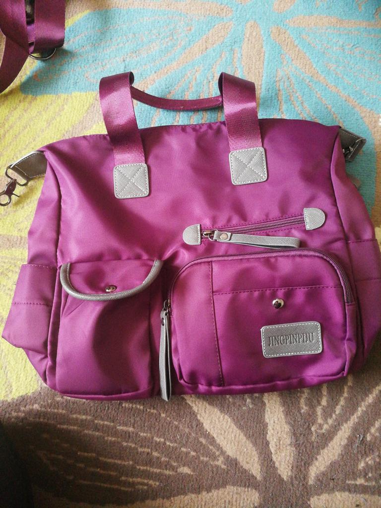 Buy Yogodlns Nylon Cloth Large Handbag Waterproof Shoulder Bag at