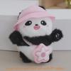 Delightful Mini Plush Panda Keychain Doll Cuddly Stuffed Animal Pendant