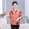 Special Offer Plus Size Pullover Shirt Summer New Middle-aged and Elderly Plus Fat People's Tops
