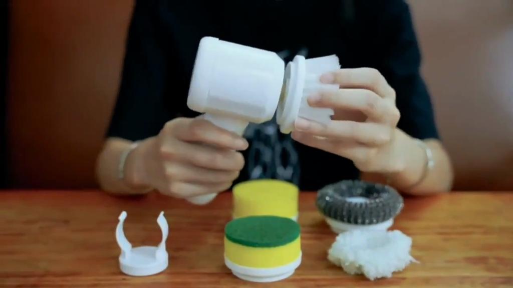 Multi-Functional Electric Cleaning Brush for Home Kitchen, Bathroom, Floor Pot Scrubber