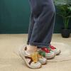 Genuine Leather Women Casual Shoes Round Toe Lace Up Trainers Fashion Comfortble Sneakers